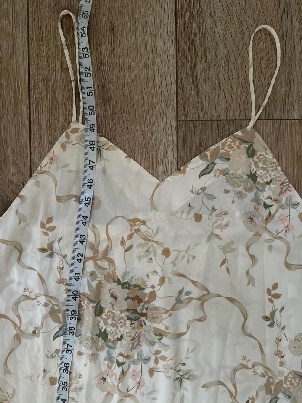 Vintage Calvin Klein Floral Slip Dress - Picture 8 of 8